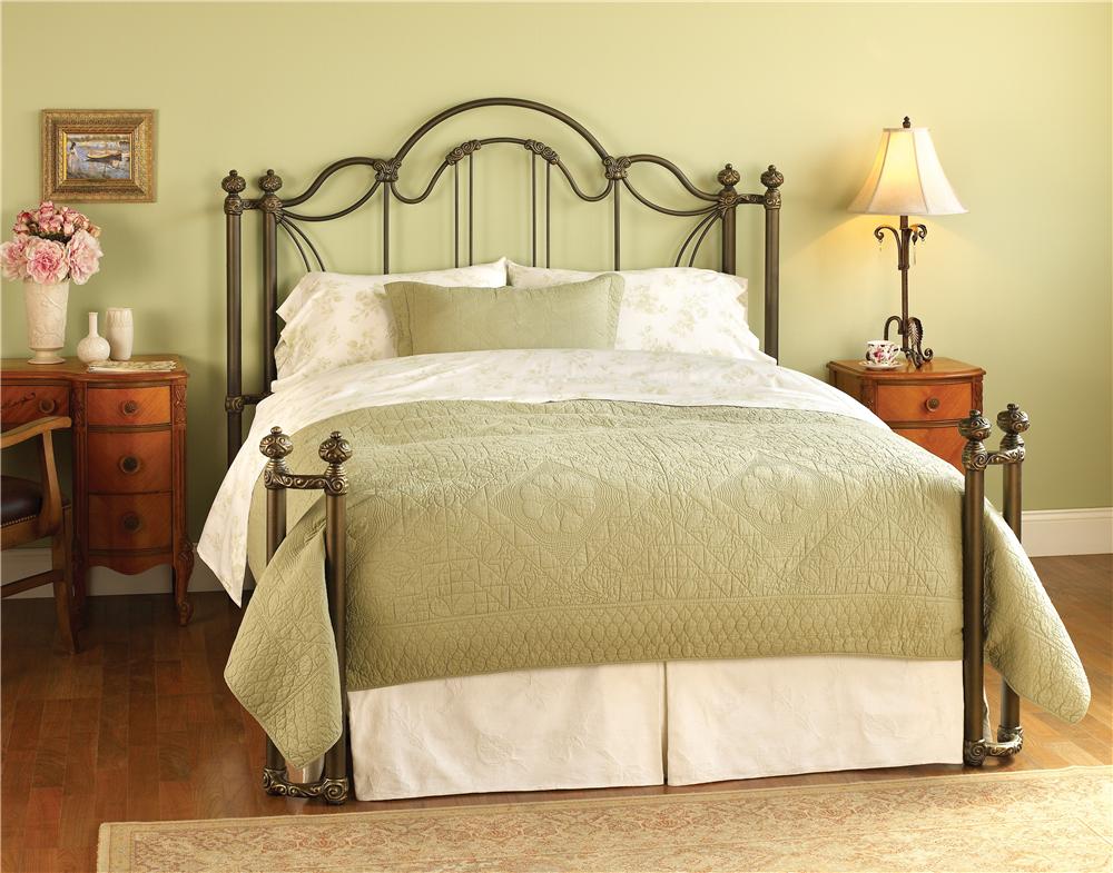 Queen headboard shop iron